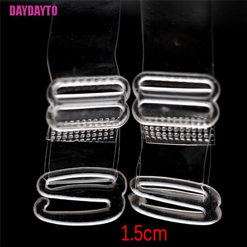 Set 2 Cặp Dây Áo Ngực Trong Suốt Vô Hình Điều Chỉnh Được