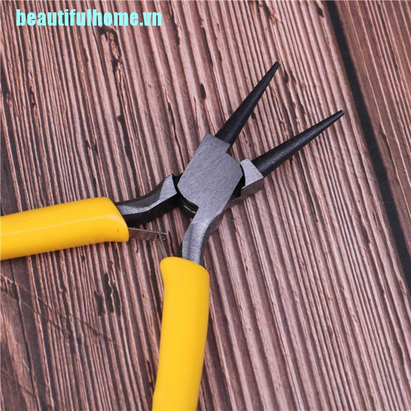 Kềm Mini Mũi Tròn Bằng Thép Carbon Dùng Làm Đồ Thủ Công