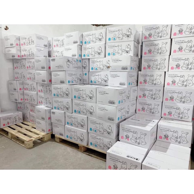 Combo 1 thùng bỉm quần Momotabbit (S50/M44/L40/Xl36/L28/Xl22/xxl18)