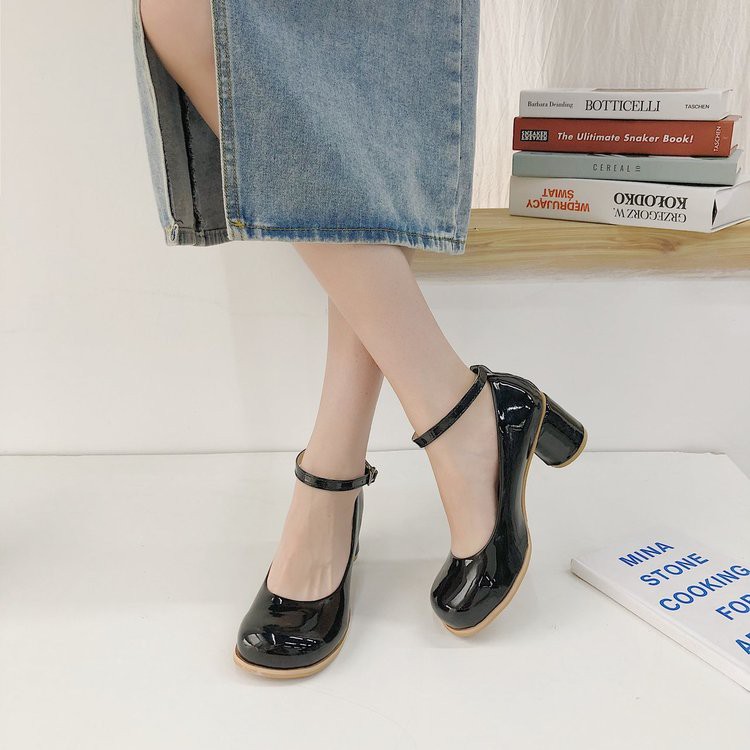 Giày Búp Bê Nữ Mũi Tròn Đế Dày Thời Trang Hàn Quốc Xinh Xắn | BigBuy360 - bigbuy360.vn