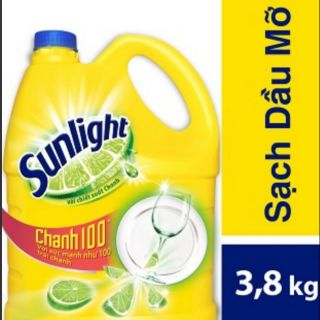 Nước rửa chén Sunlight Chanh 3,6 kg