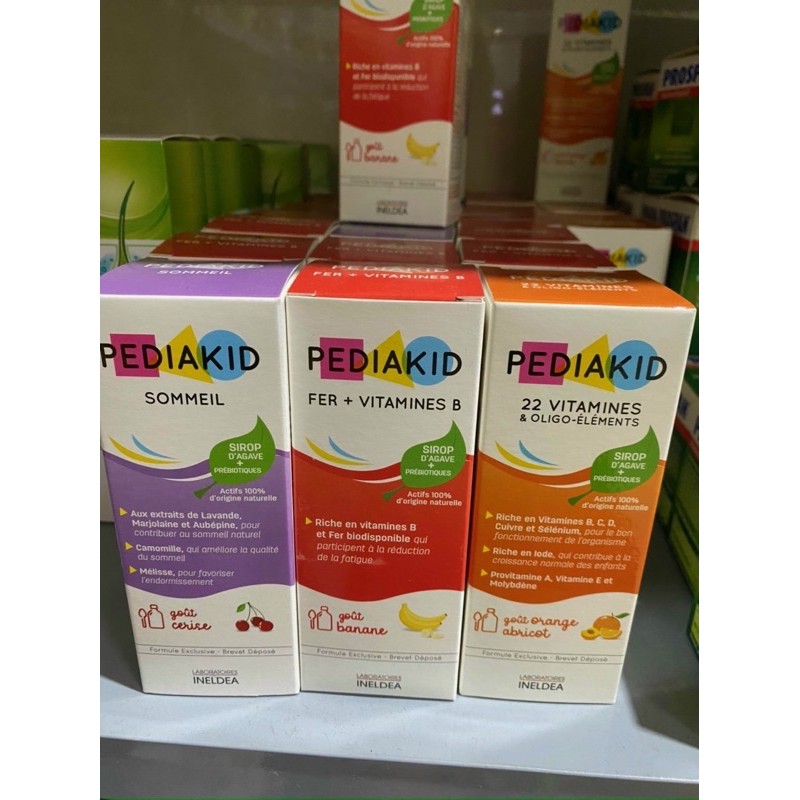 [ MẪU MỚI] Vitamin Pediakid nội địa Pháp