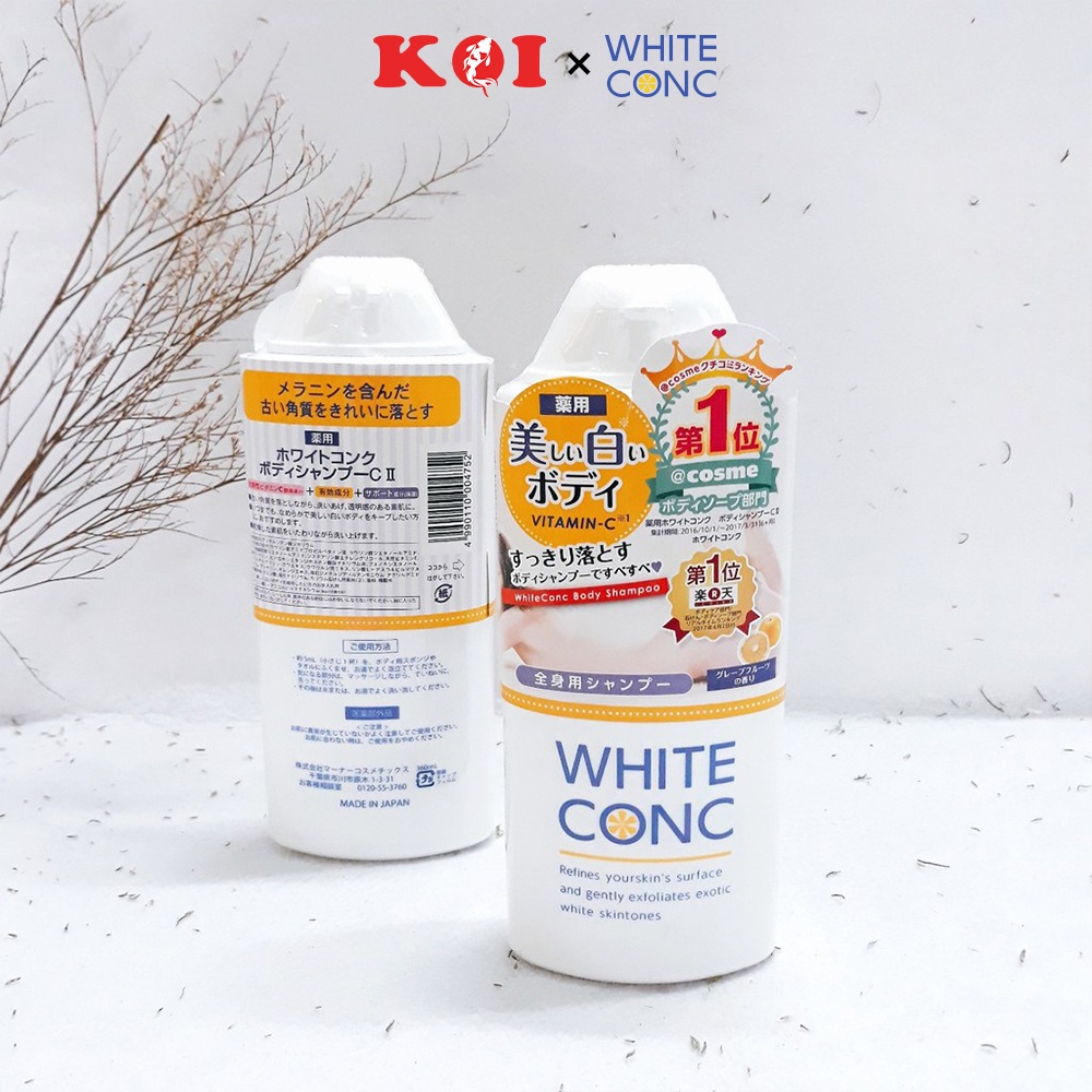 Sữa tắm trắng da toàn thân White Conc Body 360ml | BigBuy360 - bigbuy360.vn