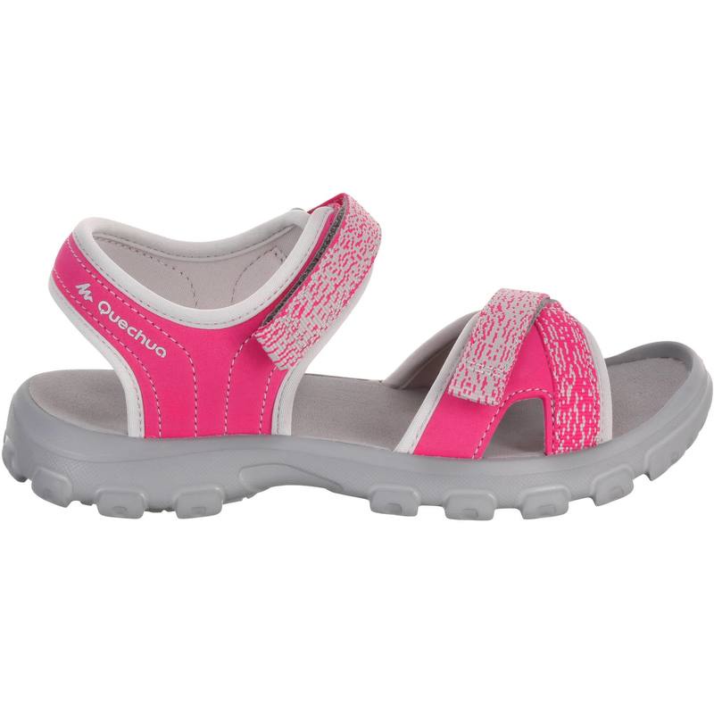 Giày sandal leo núi dã ngoại Decathlon QUECHUA Hike 100 cho bé gái size 32/33