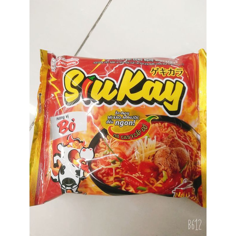 COMBO 5 GÓI MÌ SIÊU CAY 7 CẤP ĐỘ BÒ ,HẢI SẢN,GÀ PHO MAI | BigBuy360 - bigbuy360.vn