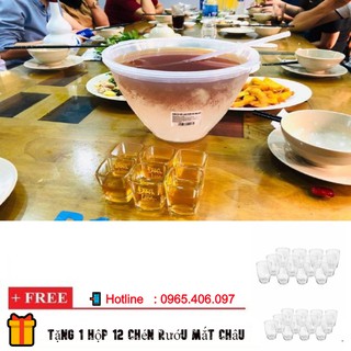 Free Ship Bát Uớp Lạnh Rượu G7 Chính Hãng - Kèm Gáo Múc Tiện Dụng