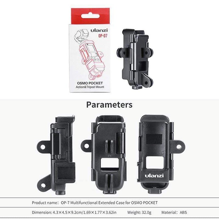 Adapter đa năng Osmo Pocket 2 / 1 chuẩn GoPro Ulanzi