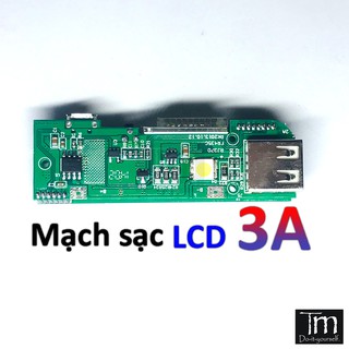 Mạch Sạc Dự Phòng 3A 2 Lớp Xịn LCD