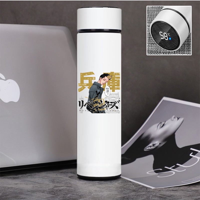 Bình giữ nhiệt đựng nước in hình nhân vật TOKYO REVENGERS anime chibi tiện lợi lưu niệm