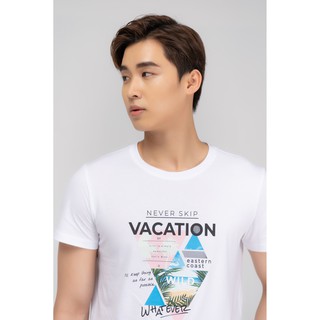 Áo thun nam Yody in Vacation TSM4211