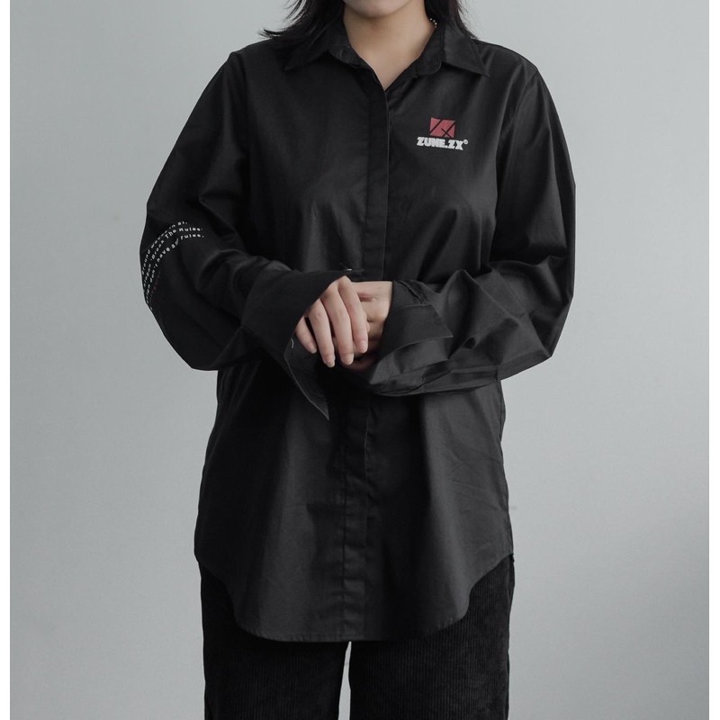 Áo sơ mi tay dài MINIMALIST SHIRT  - ZUNEZX