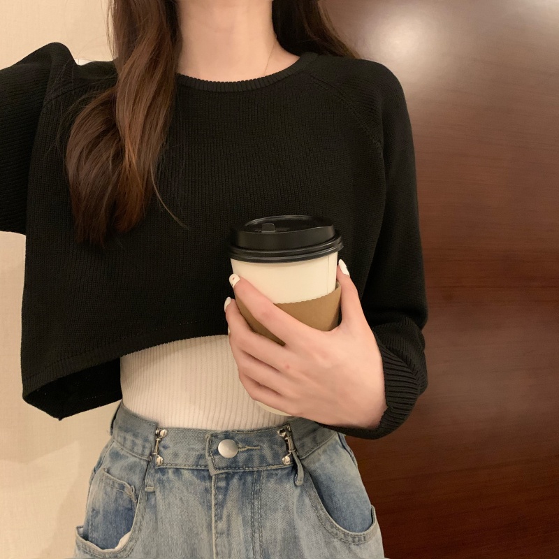 Áo sweater Dệt Kim Tay Dài Thời Trang Mùa Xuân Chất Lượng Cao Cho Nữ