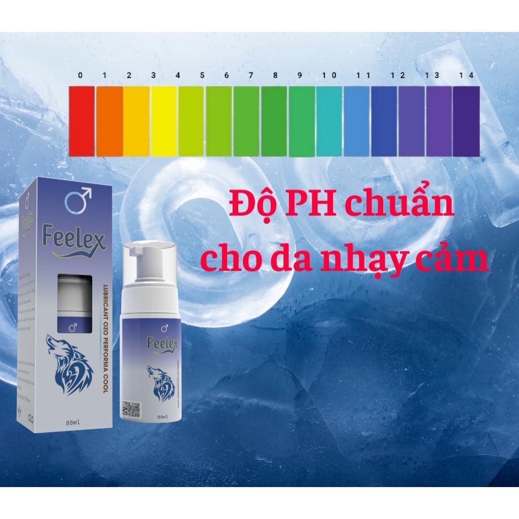 Dung dịch vệ sinh nam Lubricant OZO performa cool, bọt vệ sinh nam OZO hương thơm mát lạnh