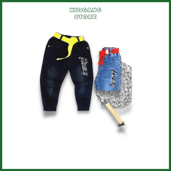 Quần jean bé trai, Quần bò bé trai từ 16-20kg