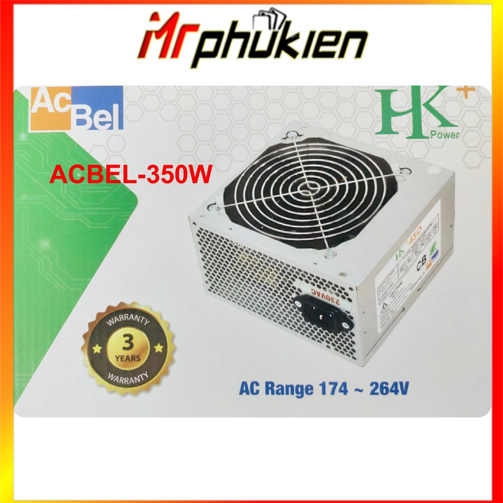 Bộ Nguồn Máy Tính Cho Máy Bàn ACBEL-350W ( Công Suất Thực ) - MrPhukien