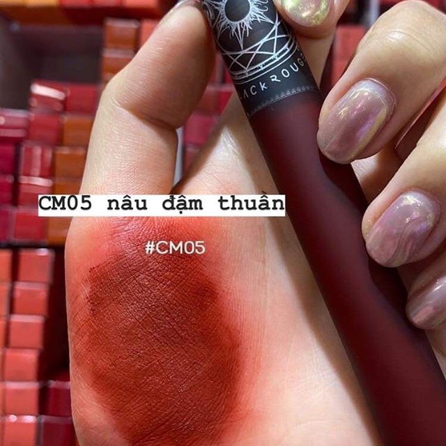 [Hot New] Son Kem Lì Black Rouge Cream Matt Rouge màu cm04/cm05/cm07 | Thế Giới Skin Care