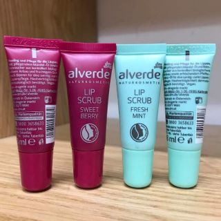 Tẩy da chết môi Alverde hữu cơ