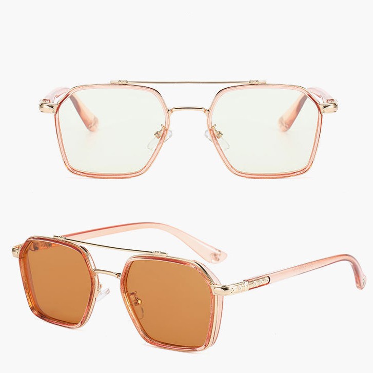 Kính Mát Gọng Vuông Chống Ánh Sáng Xanh Thời Trang Cho Nam Nữ | BigBuy360 - bigbuy360.vn