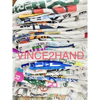 [CHỌN MẪU S/M] THUN MỸ TRẮNG 2HAND