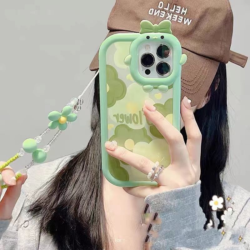 Ốp Điện Thoại Silicone In Hình Quái Vật Xanh Lá Cho iPhone 11 12 13 Prom 7 8 6 13 Pro
