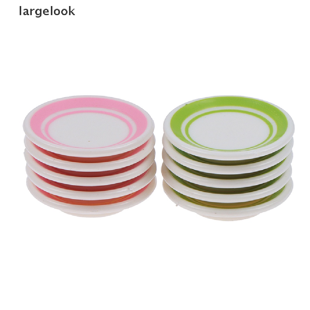 1 Bộ Chén Đĩa Mini Đựng Thức Ăn Cho Nhà Búp Bê ♨Nóng Bỏng