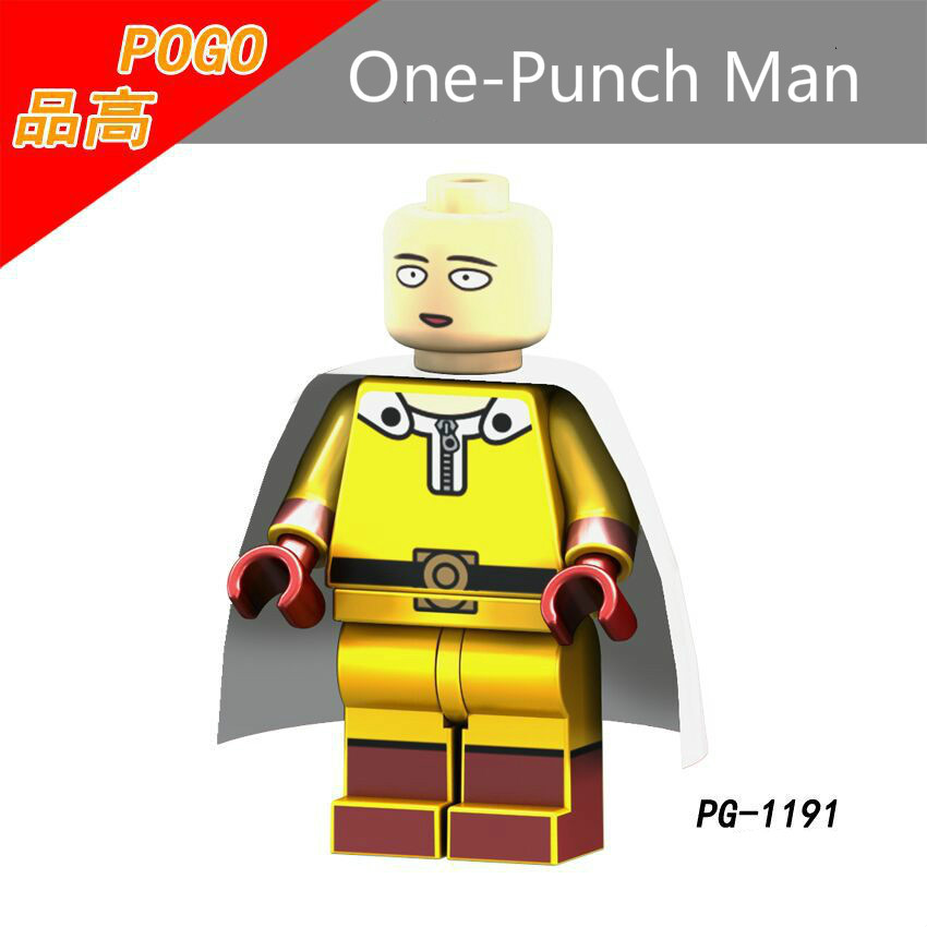 Mô hình Lego lắp ghép One-Punch Man mini phong cách Nhật Bản