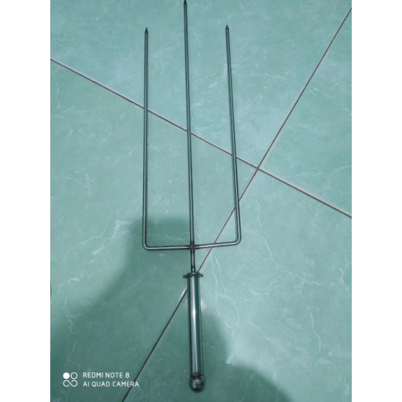 Xiên 3 nướng gà,vịt bằng inox