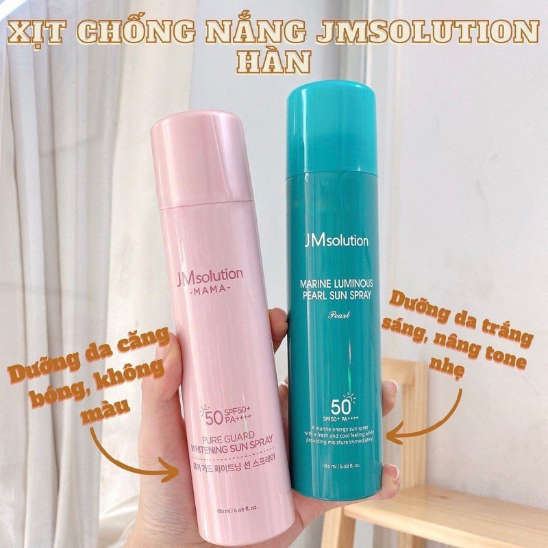 Xịt Chống Nắng JM Solution Sun Spray SPF50+PA++++180ml