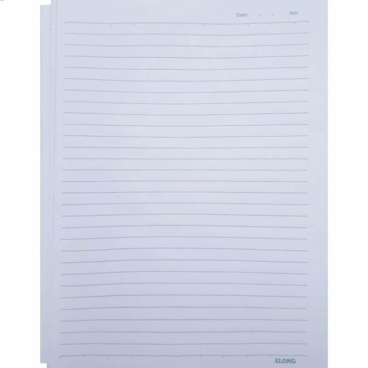 Giấy thếp KLONG 72tr không lề; MS: 231 .