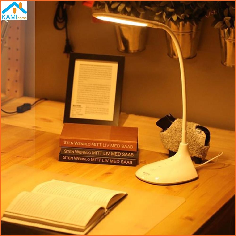 Đèn học kẹp bàn cỡ lớn chống cận ánh sáng Vàng tự nhiên KMS059