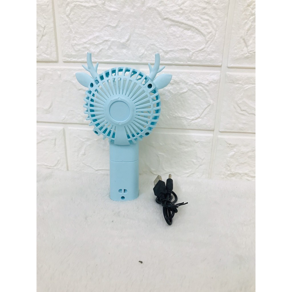 (Chính Hãng) Quạt Mini Cầm Tay Fan 3 Cánh No 6803