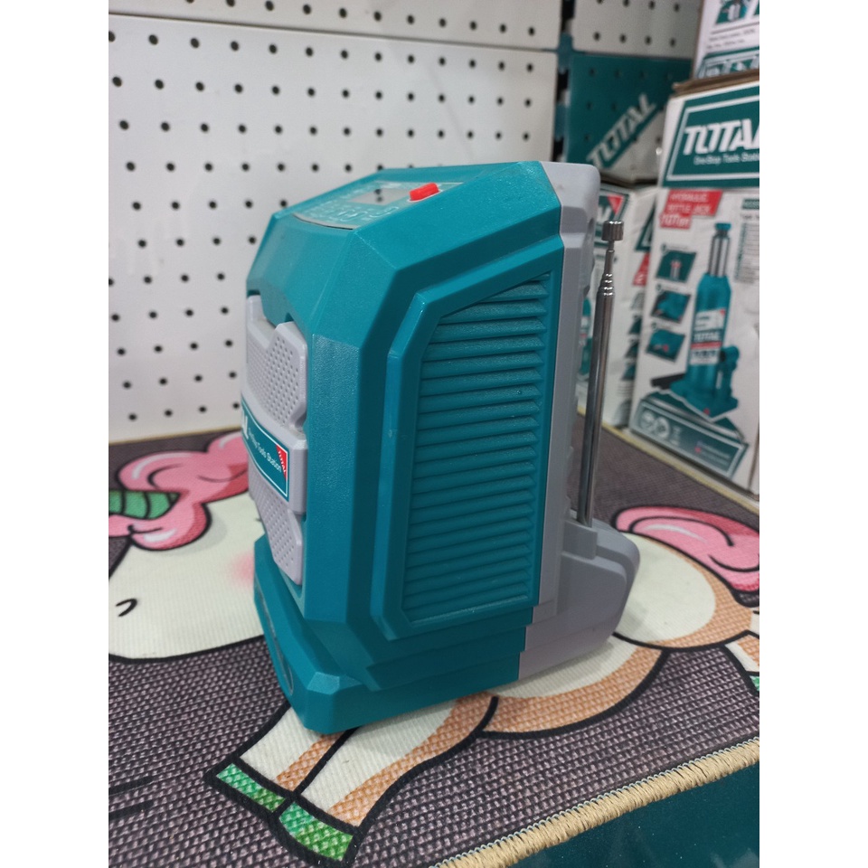 Loa nghe nhạc 20V TJRLI2001 – bluetooth RADIO công trường TOTAL - Nghe nhạc mọi nơi giải trí dễ dàng, Di chuyển mọi nơi