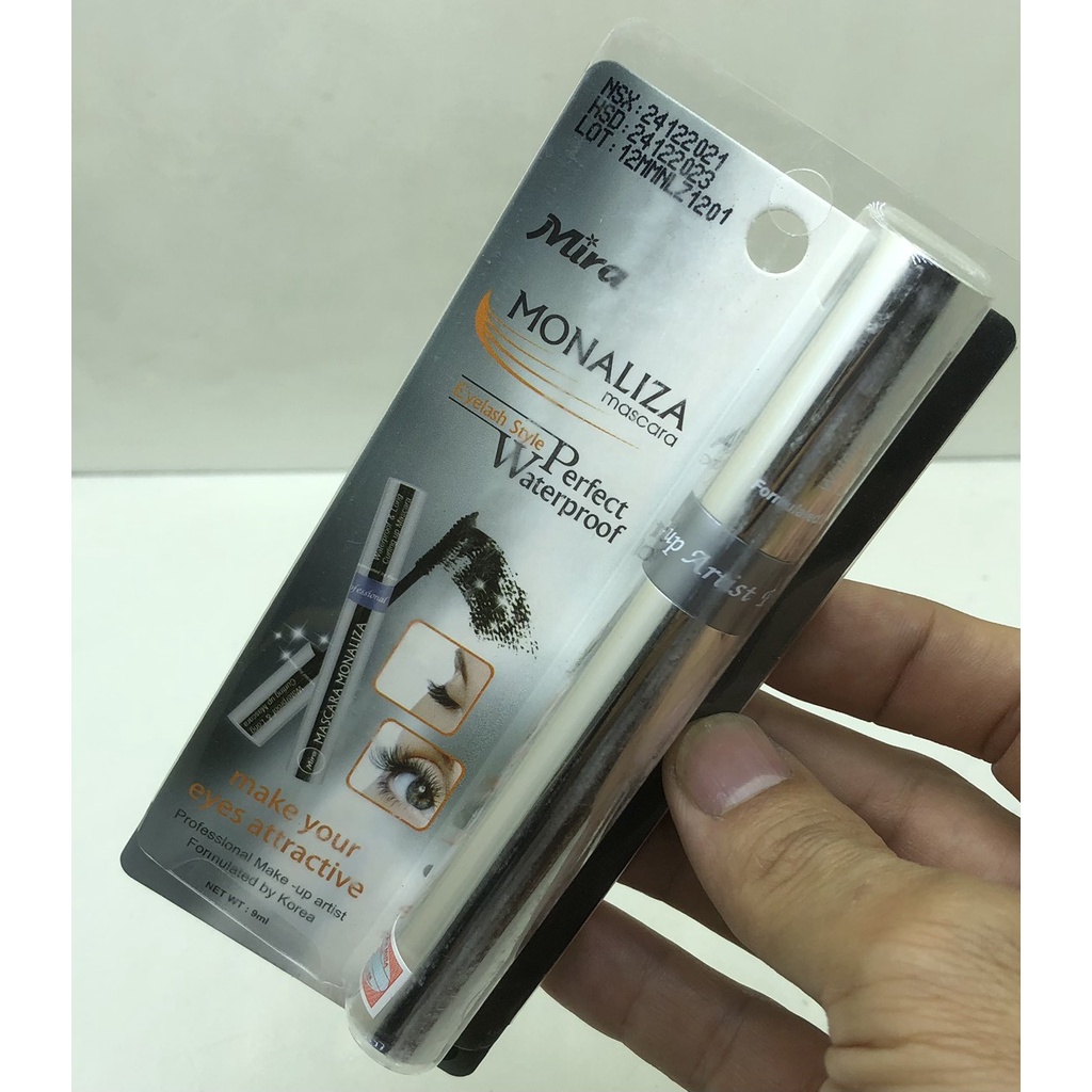 Mascara Mira Monaliza Không Lem Hàn Quốc 9ml