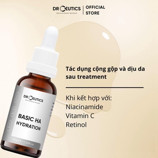 Tinh Chất Drceutics HA cấp ẩm cho da dầu mụn Basic Hydration 30g - 100g