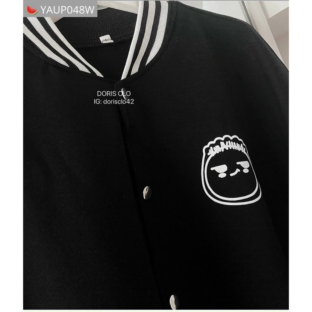 Áo khoác nam nữ nỉ ngoại ko nón cardigan cài nút viền em bé | BigBuy360 - bigbuy360.vn