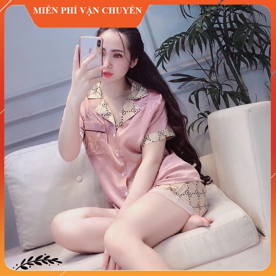 [Loại 1 Tốt Nhất] Bộ đồ nữ đồ ngủ mặc ở nhà chất lụa mịn