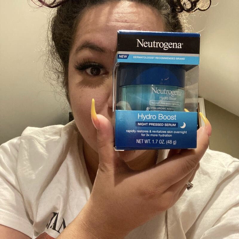 Tinh chất dưỡng ẩm da ban đêm Neutrogena Hydro Boost Night Pressed Serum 48g Hàng Mỹ