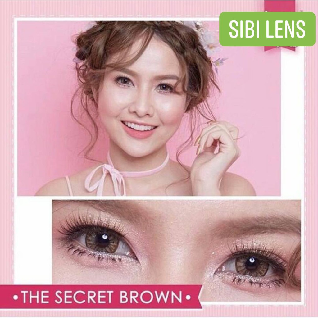 Lens SECRET BROWN - Lens Chuẩn Thái  - Cam Kết Chính Hãng