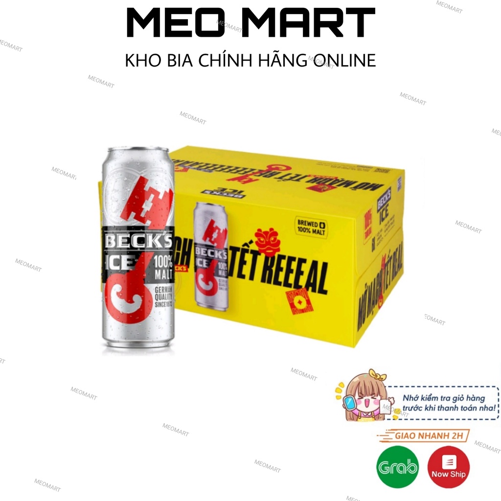 NƯƠC BECK ICE THÙNG 24LON 330ML