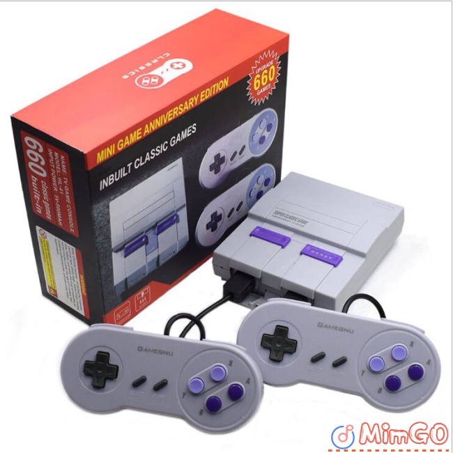 Máy Chơi Game Cầm Tay Mini NES Tích Hợp 660 Trò Chơi Cổ Điển