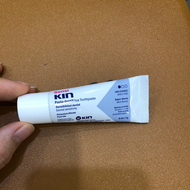 [Mini Size 7g] Kem đánh răng ngăn ngừa ê buốt SensiKin 7g