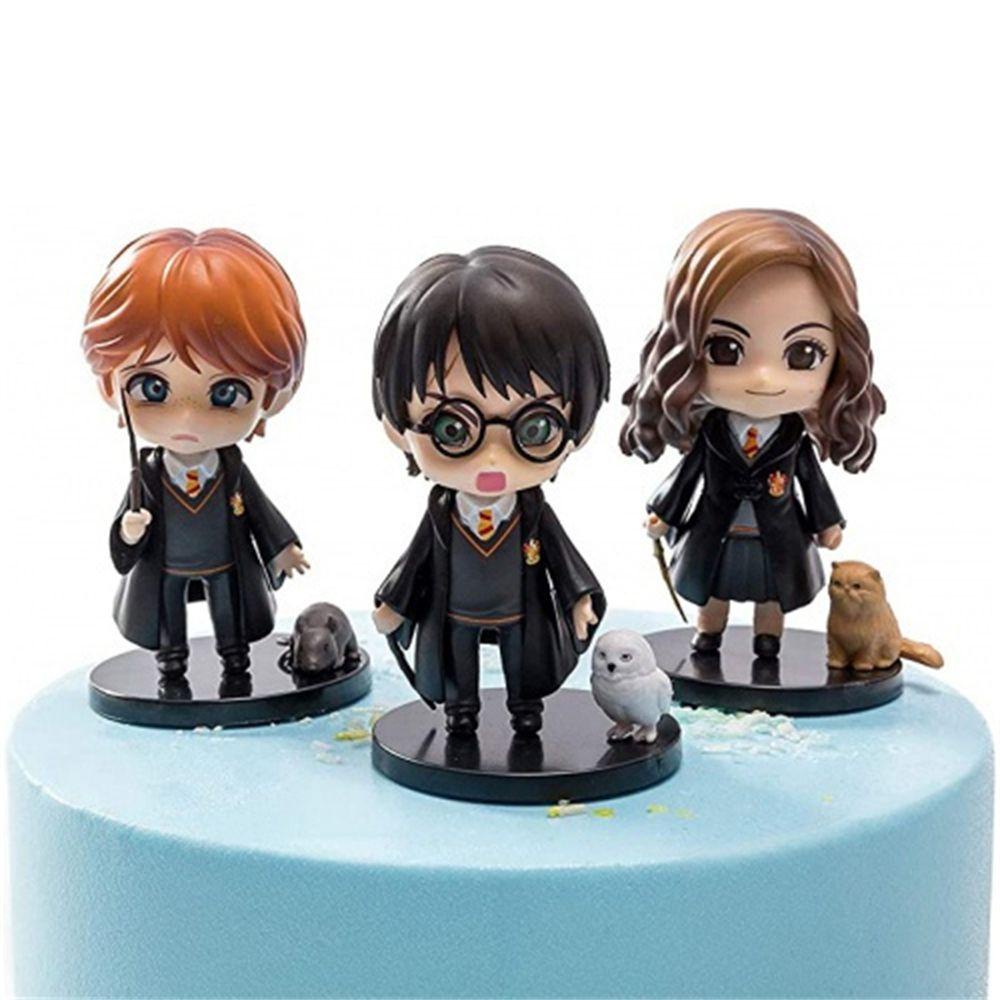 Đồ trang trí Nhân Vật Hermione Ron Hedwig Trang Trí