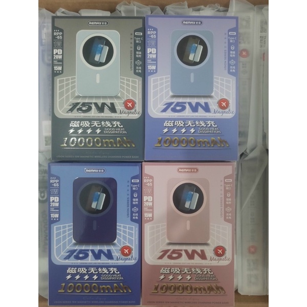 DỰ PHÒNG KHÔNG DÂY REMAX 10.000MAH