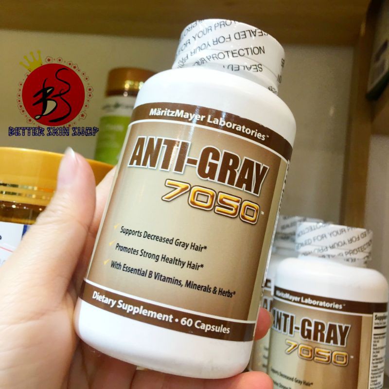 Anti Gray 7050 Mỹ cho người bị tóc bạc sớm