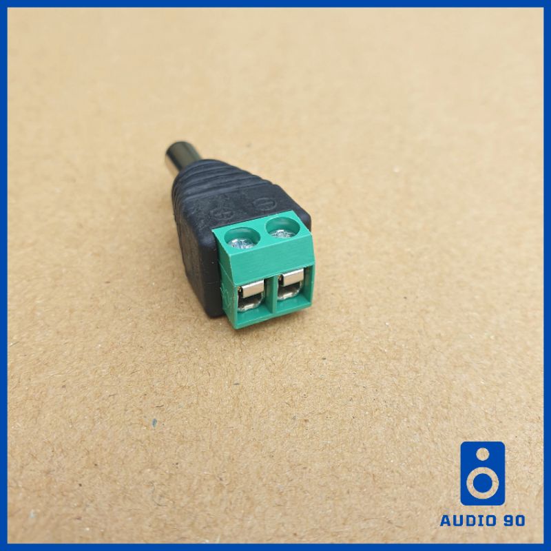 Jack DC 5.5mm có cọc bắt dây điện