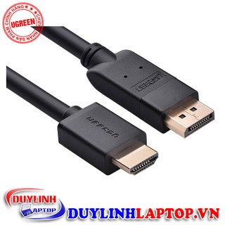 Cáp chuyển displayport to hdmi dài 3m chính hãng ugreen 10203 - cáp displayport to hdmi chất lượng cao