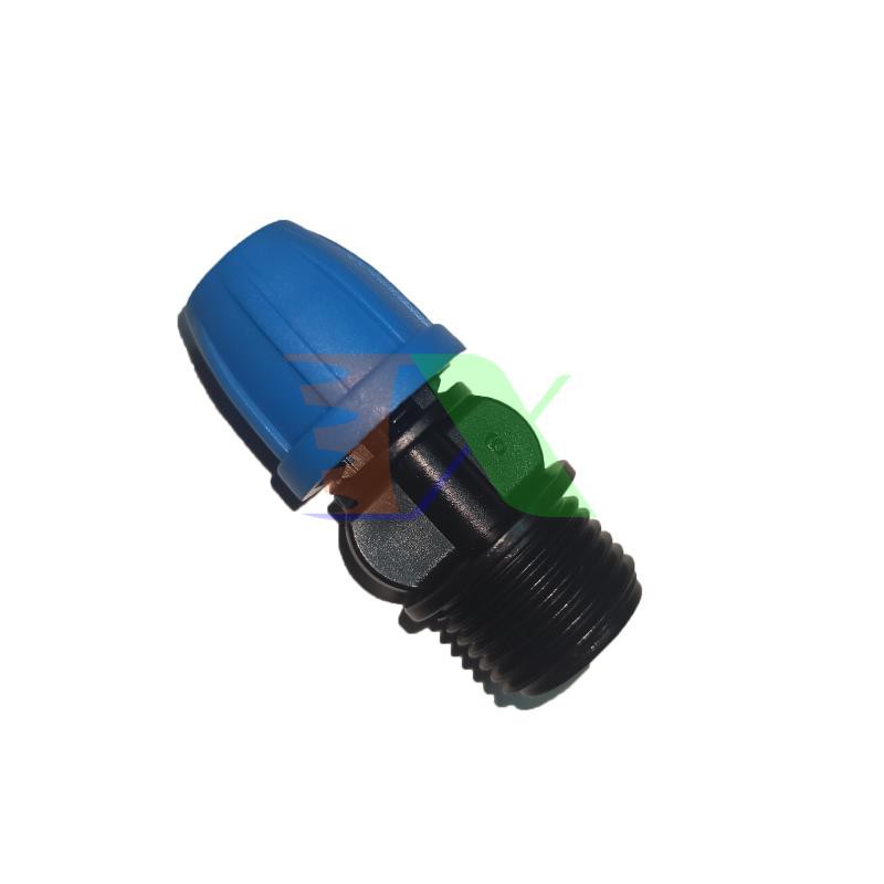Khởi thủy ren 1/2&quot; 20-21 sang Φ811 912 mm KT812.21, Côn thu ống PE, LDPE, HDPE, PVC 8/11 9/12