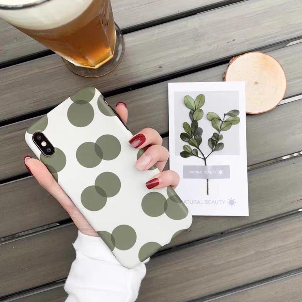 Ốp Lưng Iphone Cao Cấp Full Viền Họa Tiết Châm Bi Matcha Dành Cho Tất Cả Dòng Iphone từ 6 đến 11promax | BigBuy360 - bigbuy360.vn