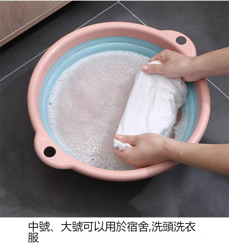 Chậu Rửa Mặt Bằng Nhựa Dày Dặn Có Thể Gấp Gọn Tiện Lợi | BigBuy360 - bigbuy360.vn