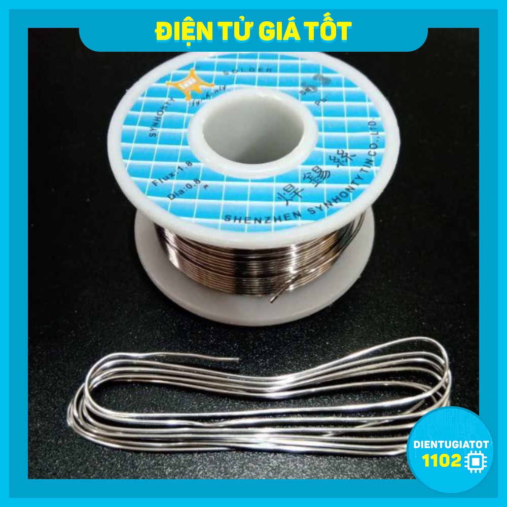 Thiếc Hàn SN63 100G 0.8MM , chì hàn [loại xịn]